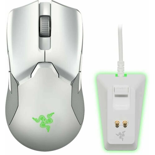 Беспроводная мышь Razer Viper Ultimate & Mouse Dock (белый) rgb razer mouse charging dock mouse power bank station for razer deathadder v2 pro basilisk ultimate viper ultimate naga pro