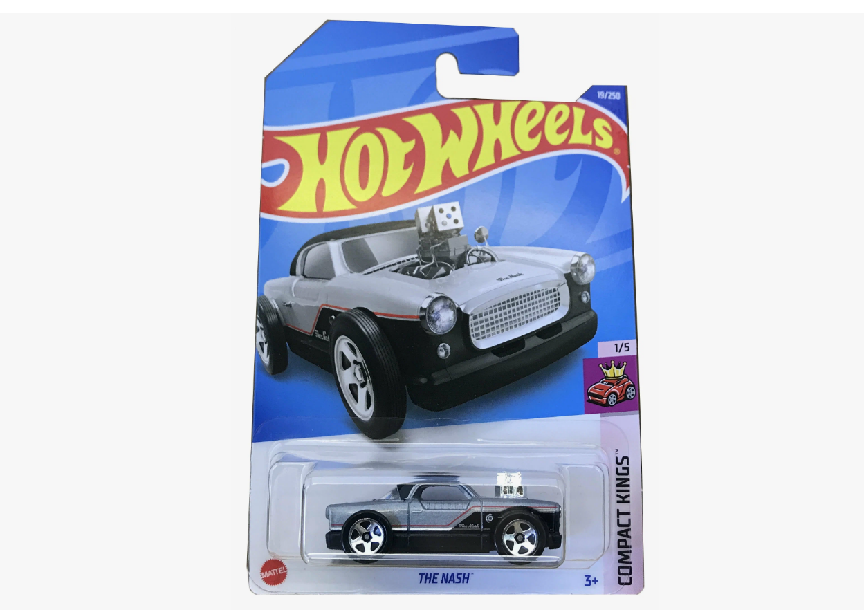 Hot Wheels Машинка базовой коллекции THE NASH серая C4982/HCW79