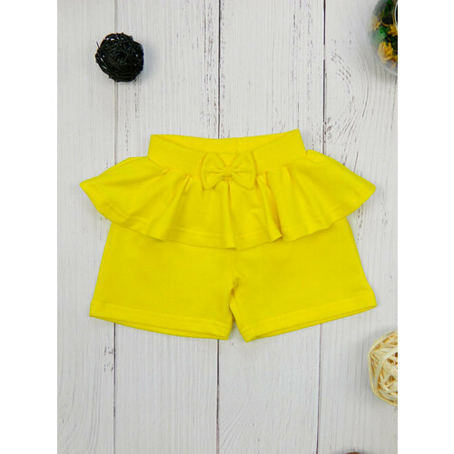 фото Шорты babymaya, размер 30/104, желтый