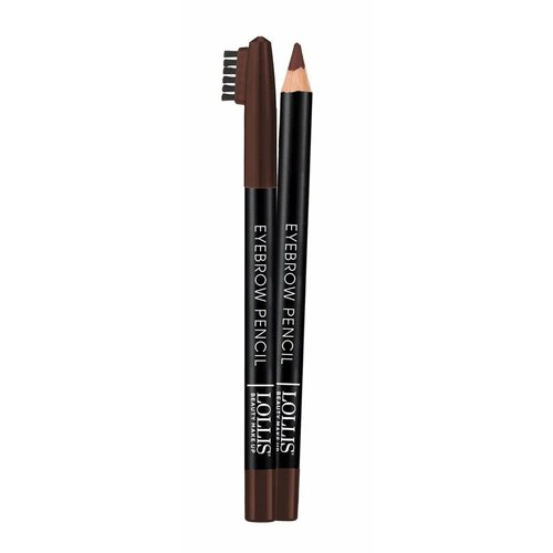 lollis карандаш для бровей eyebrow pencil тон 302 brown LOLLIS Карандаш для бровей Eyebrow Pencil тон 302 Brown