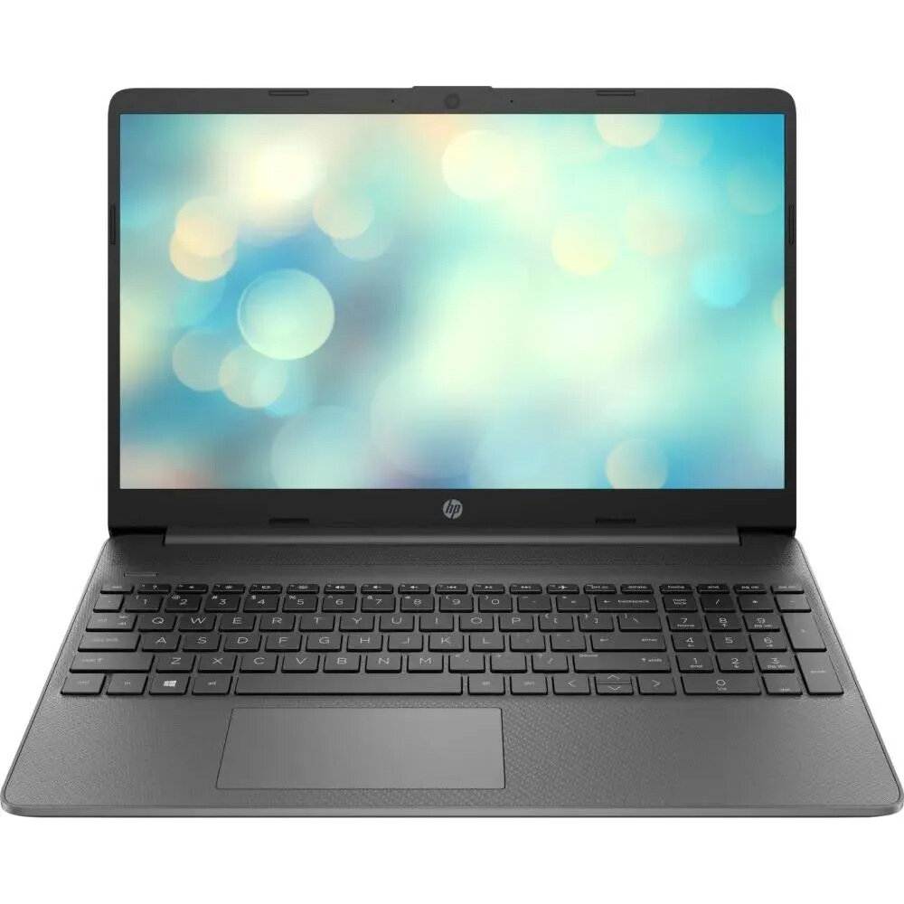 Ноутбук HP 15s-fq5000ci 6D9A2EA, 15.6", IPS, Intel Core i5 1235U 1.3ГГц, 10-ядерный, 16ГБ DDR4, 512ГБ SSD, Intel Iris Xe graphics , Free DOS, серый