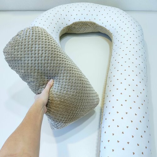 поддерживающая подушка для сна для беременных женщин u образные подушечки с наполнителем из 100% хлопка для сна сбоку Подушка для беременных для сна U