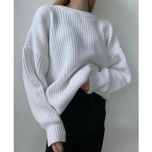 фото Свитер, размер 42/46, белый hmp