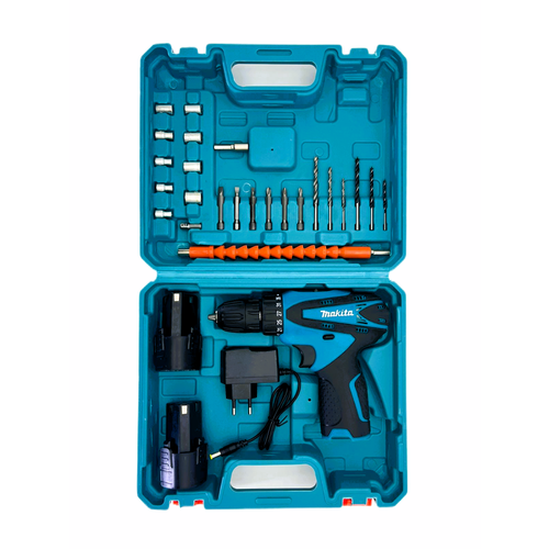 Шуруповерт 18ВM-27-18в кейсе набор оснастки 2 аккумулятора 3463₽