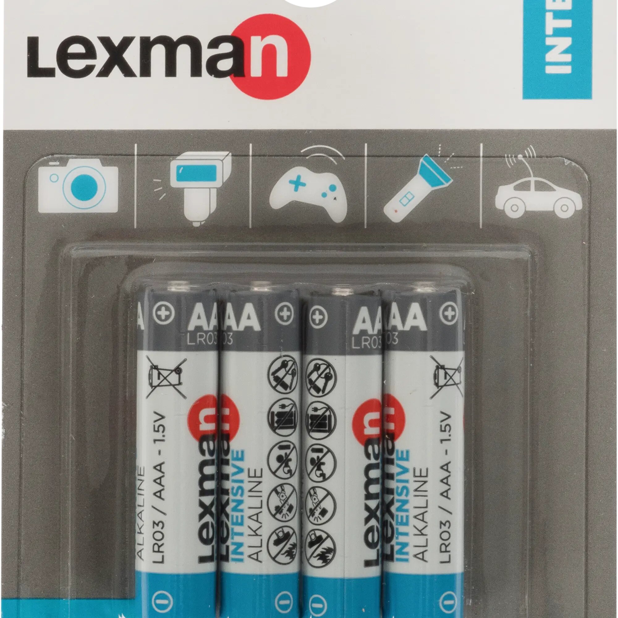 Батарейки Lexman AAA 4 штуки