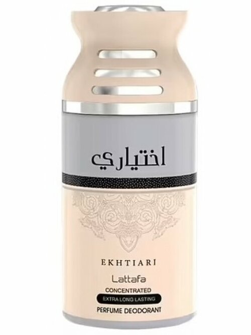 Парфюмированный спрей для тела (дезодорант) EKHTIARI / Ихтияри, Lattafa Perfumes