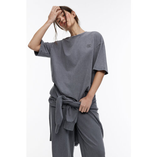 фото Футболка befree, размер l, серый