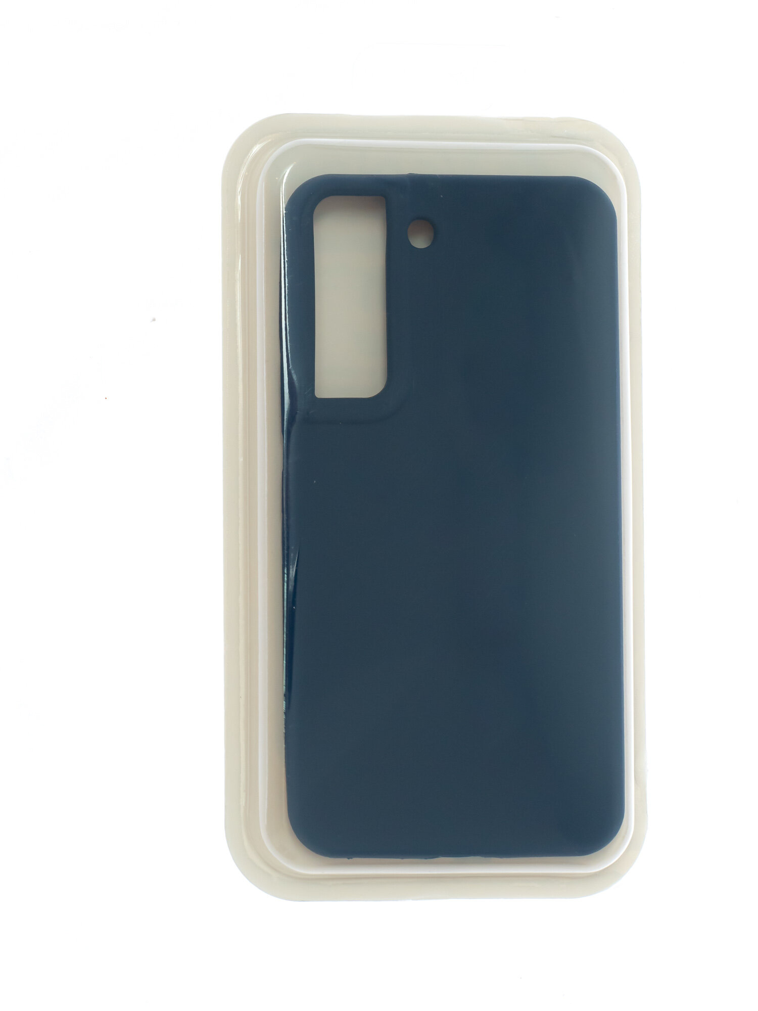 Чехол-накладка для Samsung S901B S22 VEGLAS SILICONE CASE закрытый темно-синий (8)