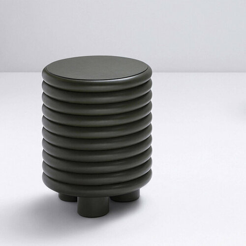 Табурет в стиле SCALA ROUND STOOL Stephane Parmentier Giobagnara