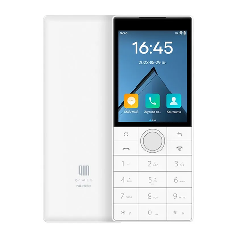 Кнопочный смартфон Xiaomi без камеры Qin F22 332Gb белый google 1616000₽