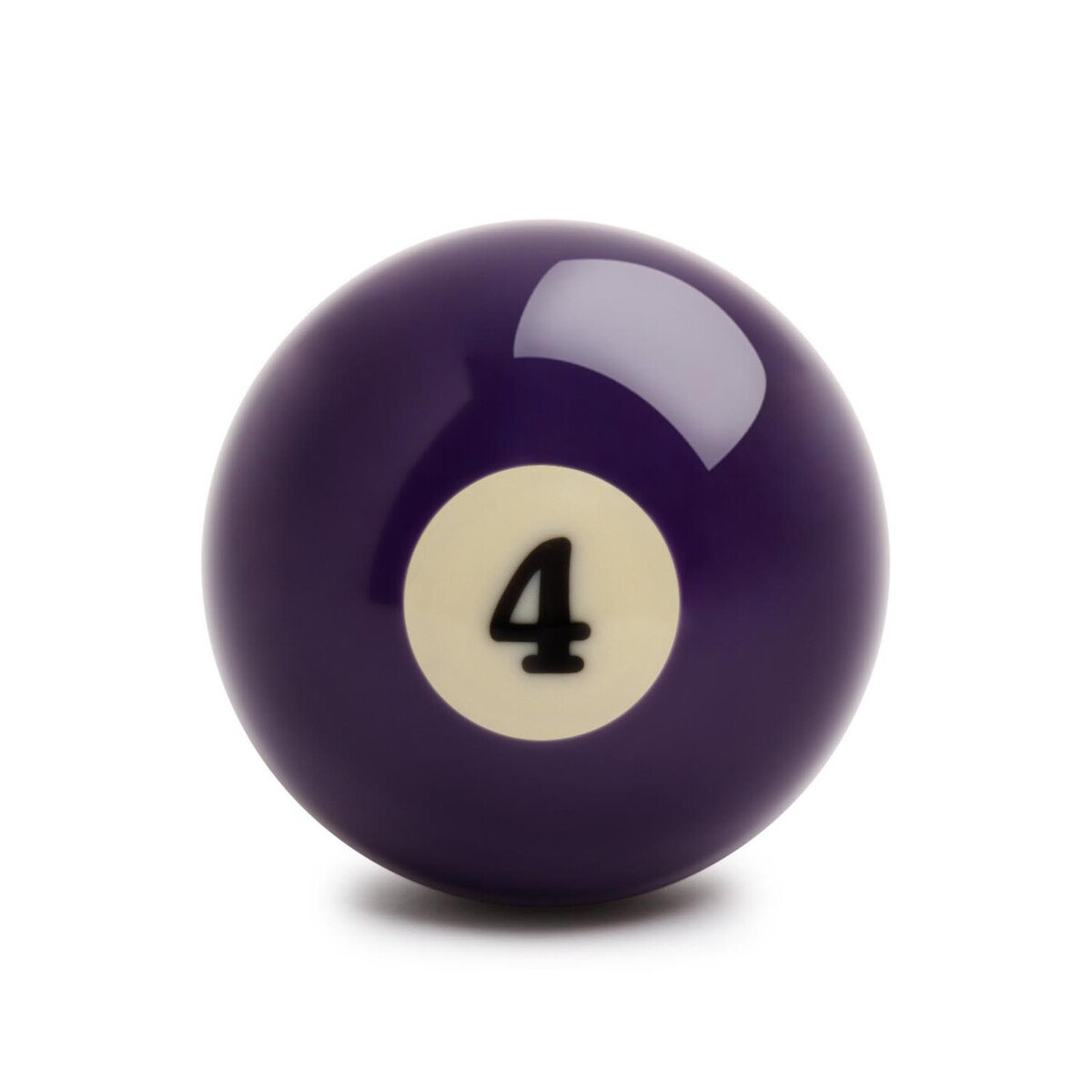 Шар для бильярда Mr.Fox Pool Standart №4 57,2 мм бильярдный шар, фиолетовый