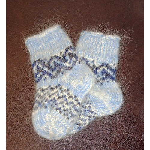 фото Носки размер 17-18, голубой вашехобби