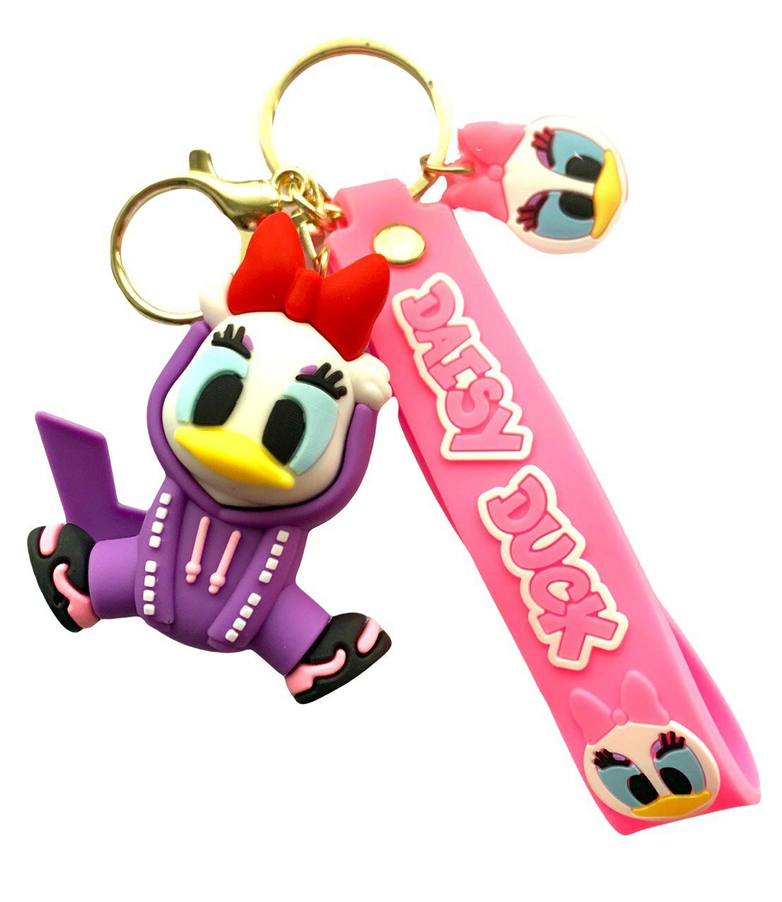 Брелок, фиолетовый/розовый — фото 1