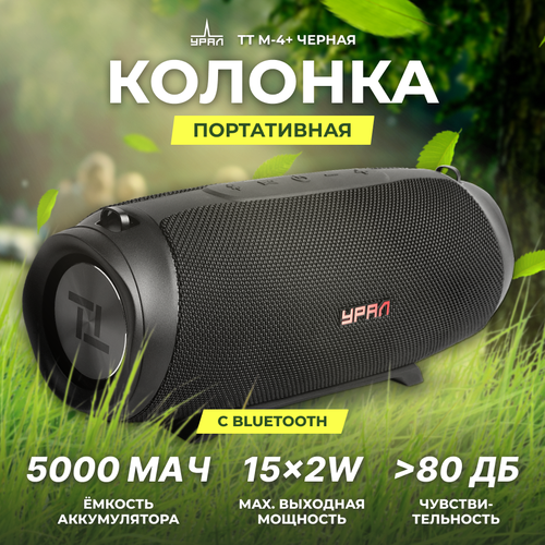 Портативная акустика URAL TT M-4 FMUSBBT черная 8789₽
