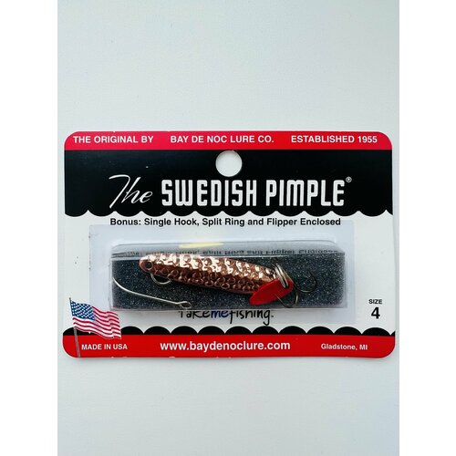 фото Блесна зимняя swedish pimple 4 bay de noc lure company