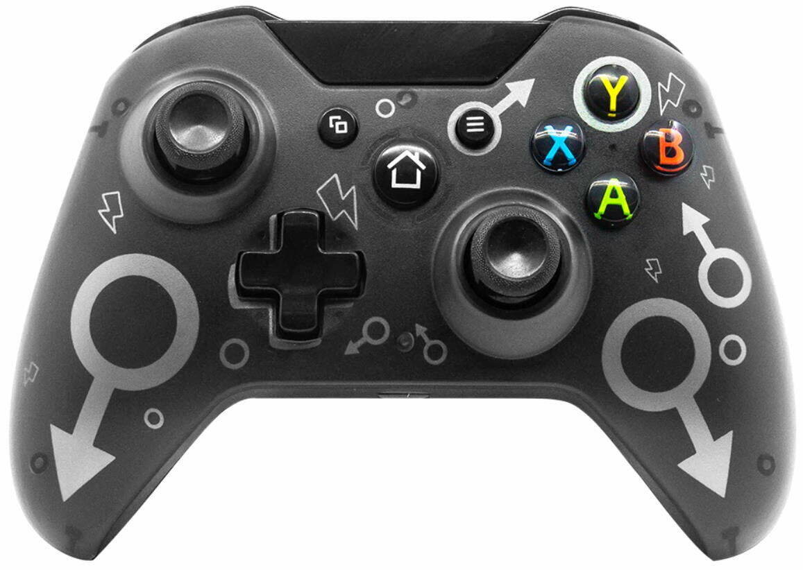 Беспроводной геймпад Controller Wireless N-1 2.4G (Black) (Xbox One/PS3/PC)