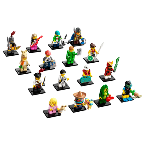 Минифигурки LEGO Collectable Minifigures 71027 Серия 20 (полная коллекция) минифигурка lego collectable minifigures 71011 серия 15