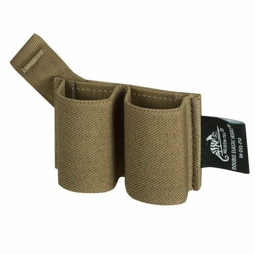 Подсумок Helikon-Tex Pouch Double Elastic Insert coyote подсумок helikon tex pouch competition twogun insert coyote