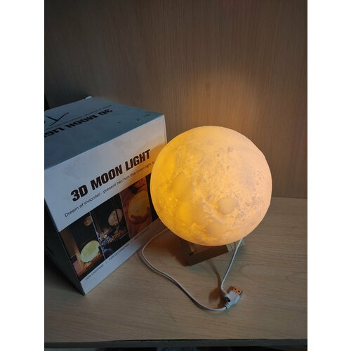 Ночник-светильник Луна 3D Moon Lamp 16 см