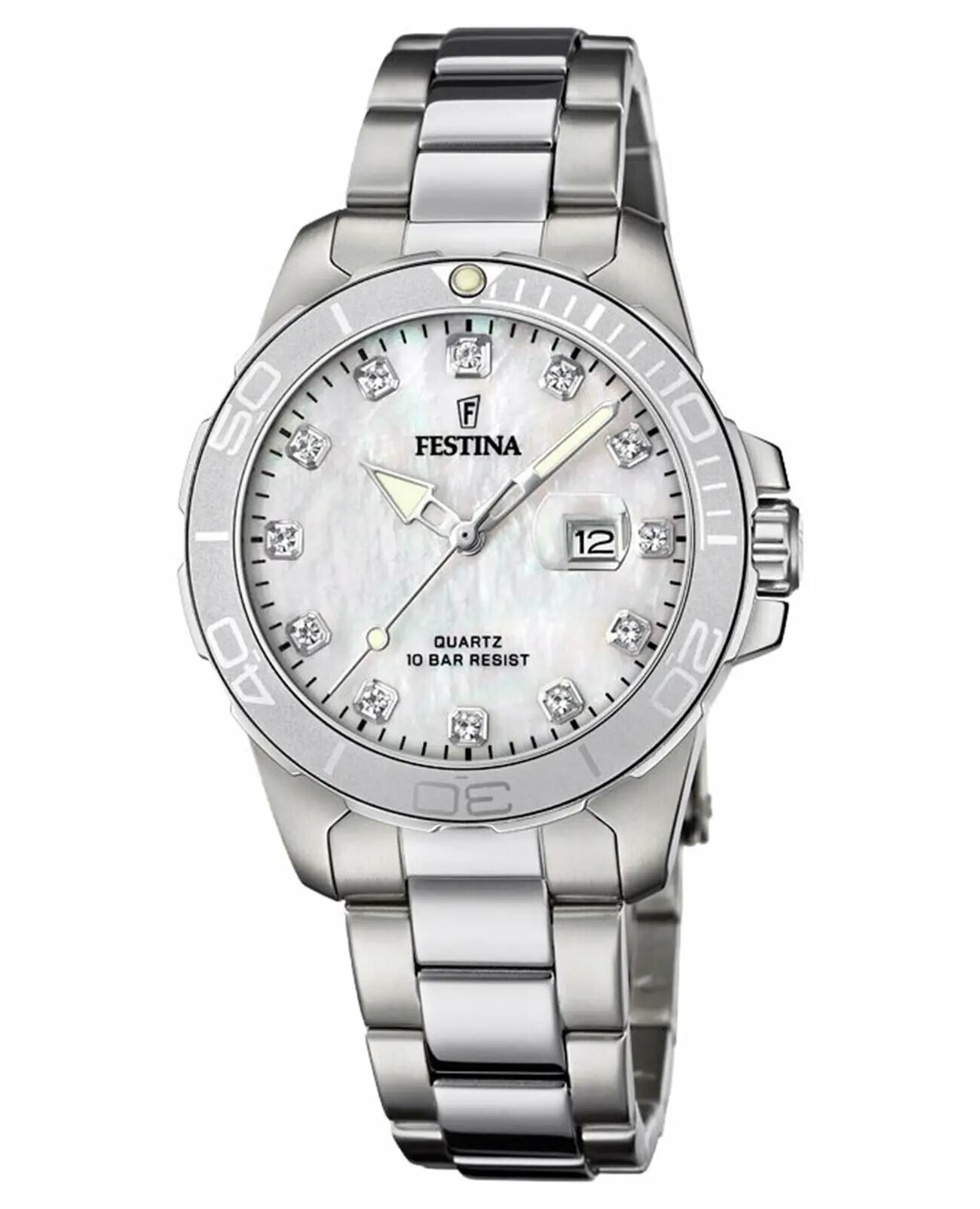 Наручные часы FESTINA Boyfriend, серебряный/белый