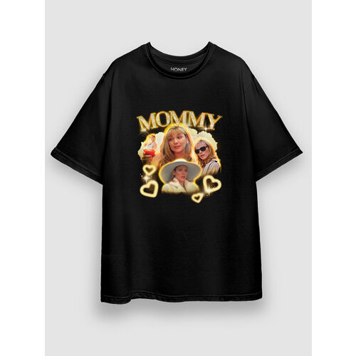 фото Футболка honey, размер l-xl, черный