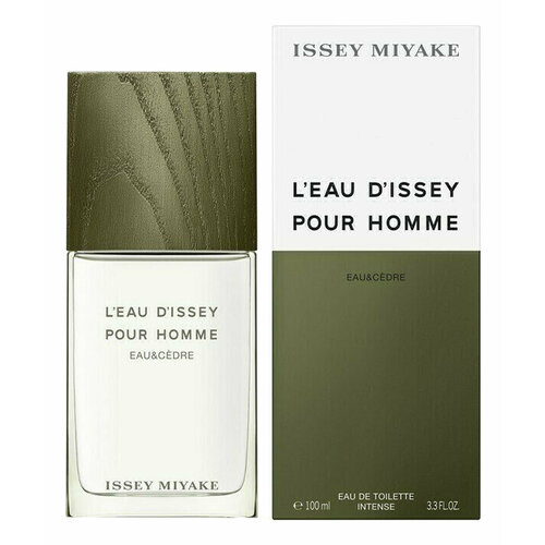 Issey Miyake Туалетная вода L'Eau D'Issey Pour Homme Eau & Cedre Intense 100 мл духи l’eau d’issey pour homme igo issey miyake 20 мл