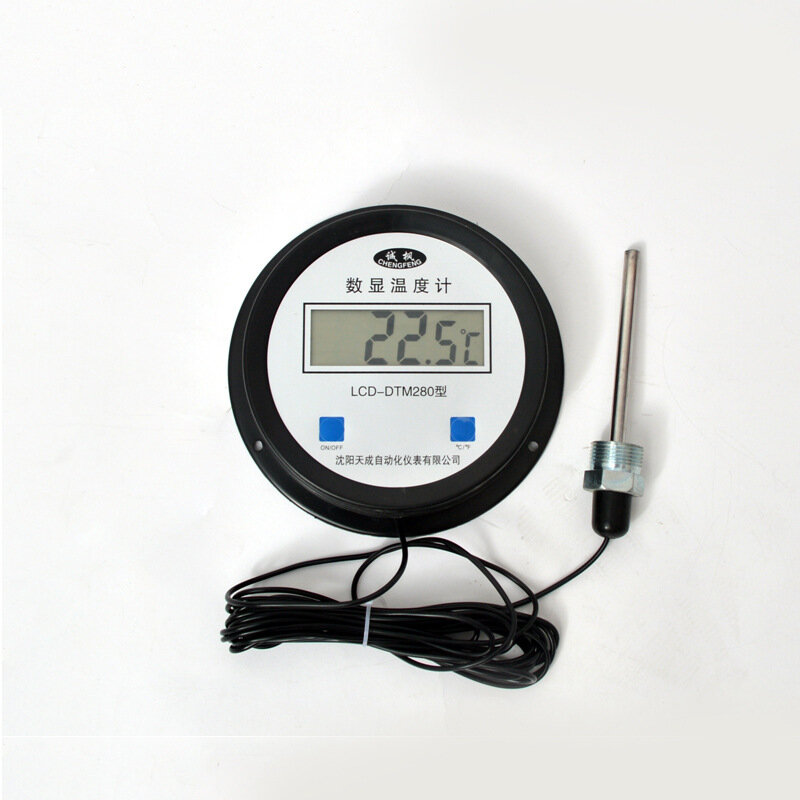Термометр цифровой с выносным датчиком LCD-DTM280, -50-200 °C, длина провода 5 метров