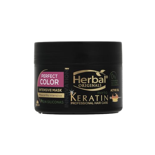 Herbal Originals Keratin Маска интенсивная фито-кератин для окрашенных волос Защита цвета 300 мл 1 шт