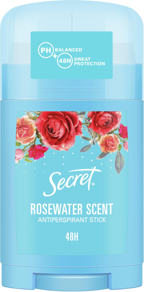 Антиперспирант Secret Rosewater Scent женcкий твердый 40мл