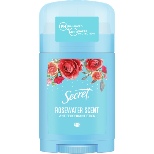 Антиперспирант Secret Rosewater Scent женcкий твердый 40мл антиперспирант стик secret rosewater scent 40 мл