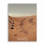 Постер, плакат на бумаге / NASA (Коллекция Постеров) - Mars / Марс / Размер 80 x 106 см