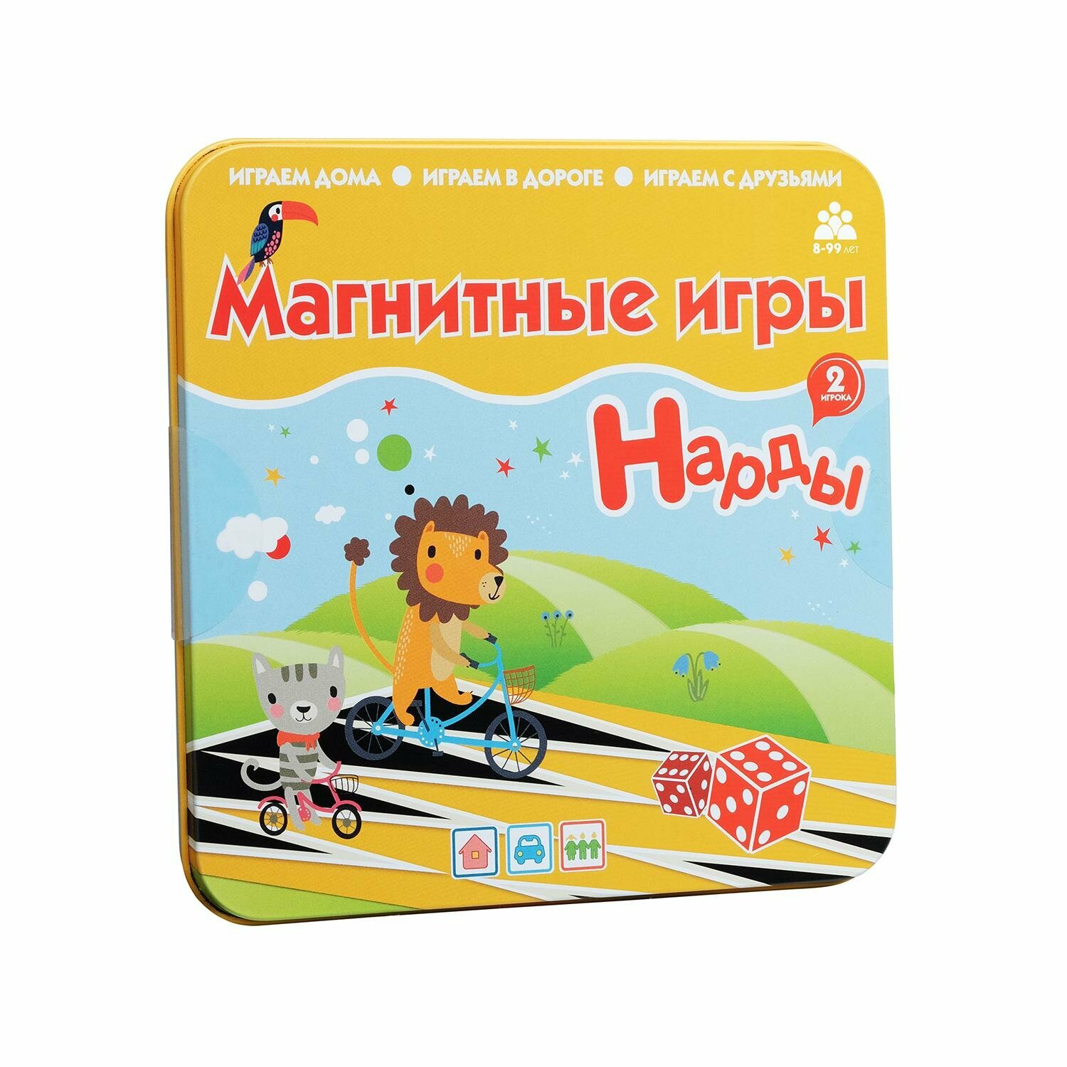 Магнитная игра БУМБАРАМ Нарды IM-1006 - фото №17