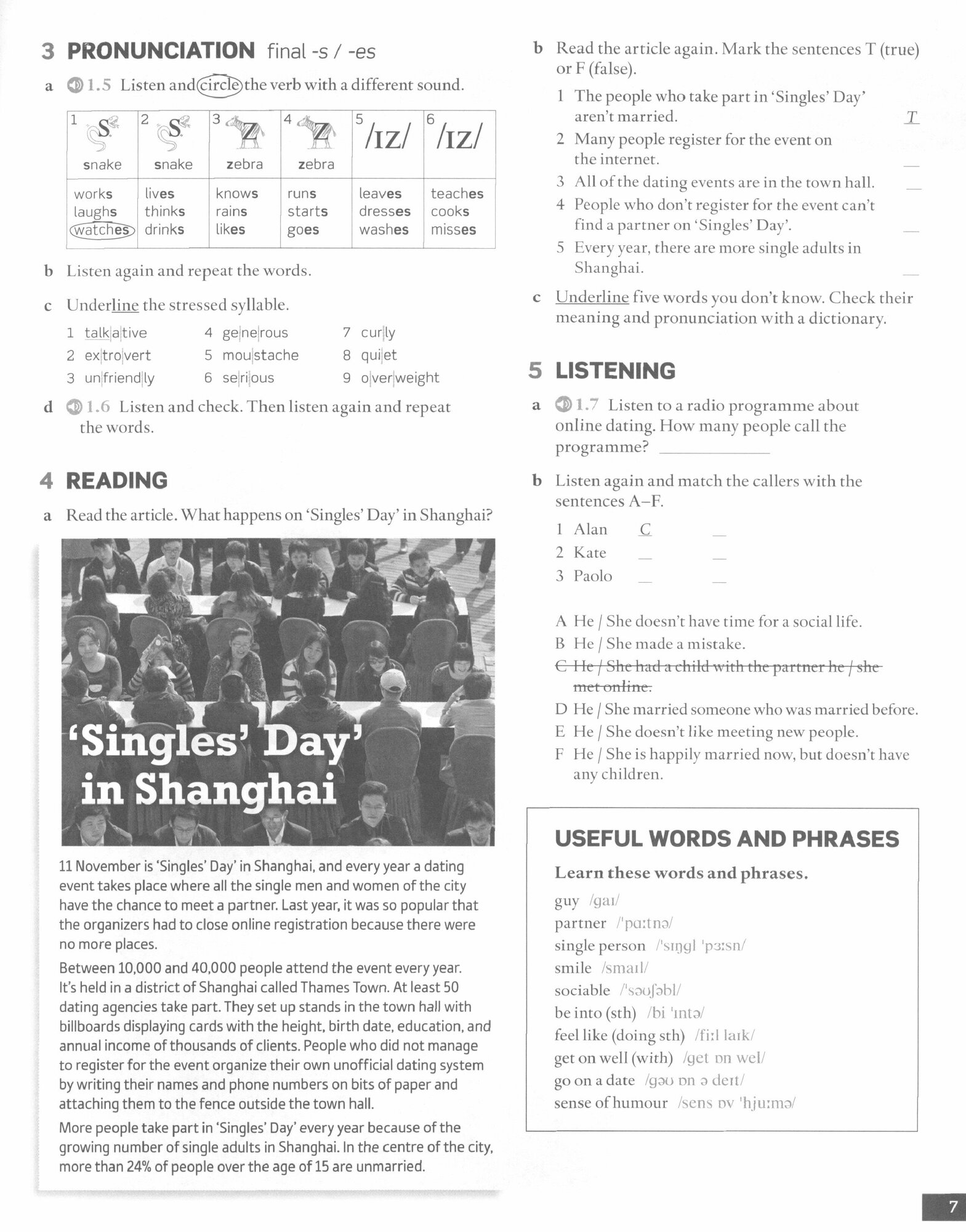 English File. Third Edition. Pre-Intermediate. Workbook with key - фото №9