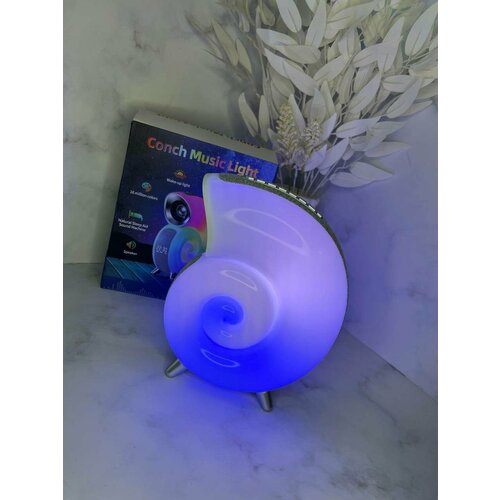 Беспроводная колонка-ночник Ракушка Bluetooth колонка Ракушка 320000₽