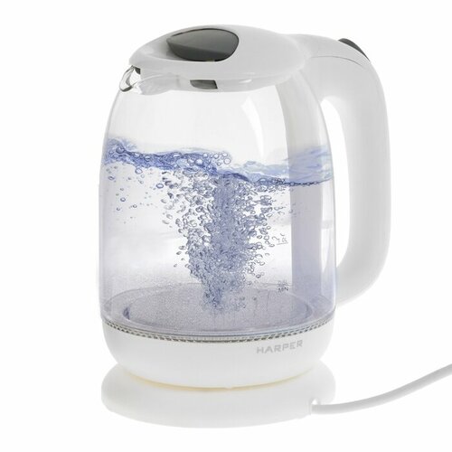Harper Чайник электрический HARPER HWK-GM02 2200 Вт 17 л стекло белый 379500₽
