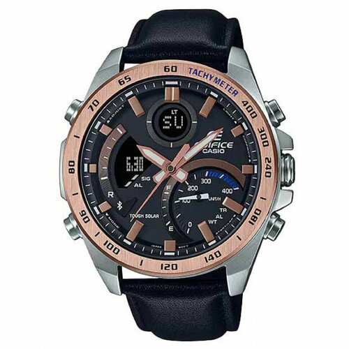 фото Наручные часы casio, черный casio edifice
