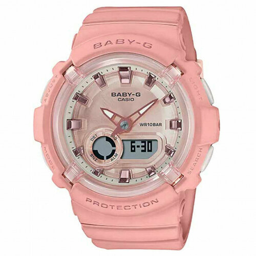 фото Наручные часы, розовый casio baby-g