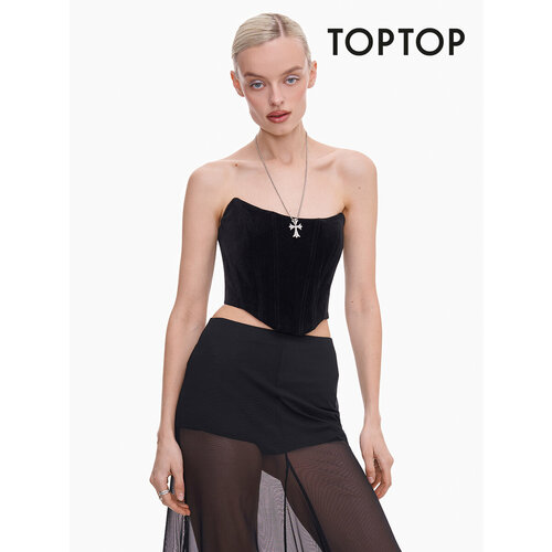 фото Топ toptop, размер m, черный