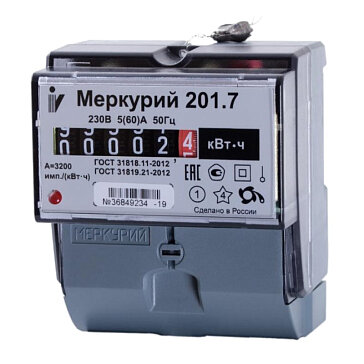 Электросчетчик Меркурий Инкотекс 201.7 60 А