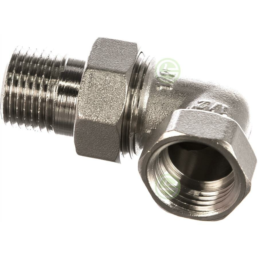 Сгон (американка) Valtec Vtr.098. N.0004, угловой разъемный ,1/2", резьба - внутренняя/наружная