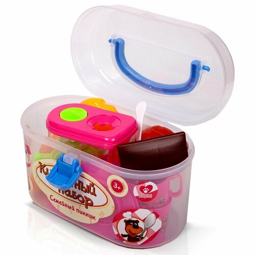 Сюжетно - ролевые игрушки Набор посуды Семейный пикник 14 дет Altacto 550₽