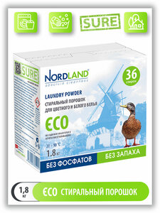 Стиральный порошок автомат NORDLAND 1,8 кг