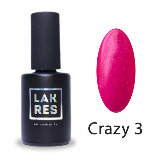 Гель-лак Lakres Crazy №03 9 мл
