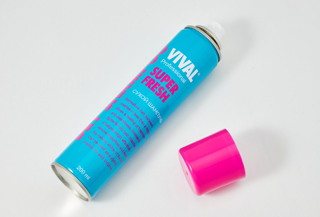 Сухой шампунь Vival Super Fresh 200мл Lider Kozmetik San. ve TIC. A.S. - фото №6