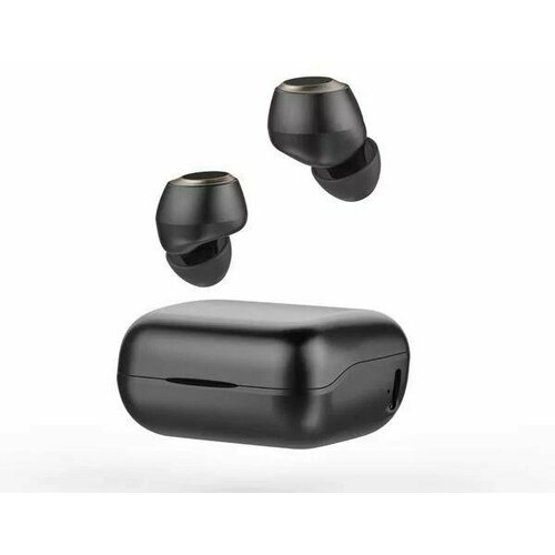 Наушники вставные Perfeo BT TWS ARPA черные автосопряжение электротовар 3485₽