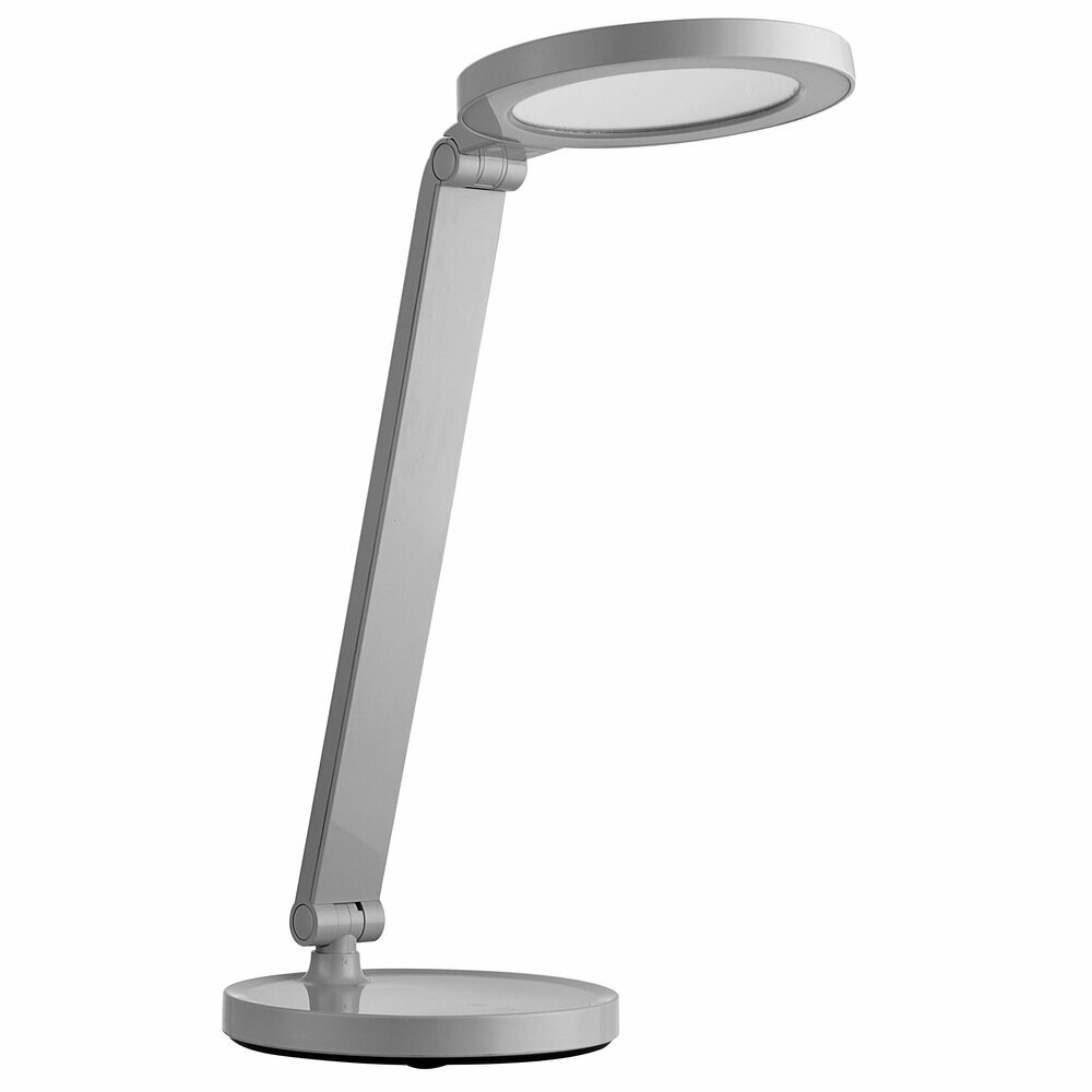 Настольный LED белый светильник с зеркалом 9Вт (для удобства нанесения макияжа) рег. ярк. и цвет. темп. 2700-6500К - KD-824 С01(Camelion)(код 13524)