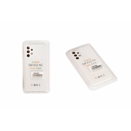 Case / Чехол Clear Case для Samsung Galaxy A32 прозрачный силикон
