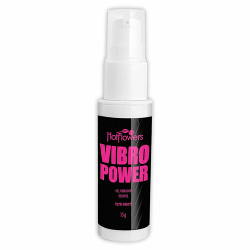 Жидкий вибратор Vibro Power со вкусом тутти-фрутти - 15 гр. (цвет не указан)