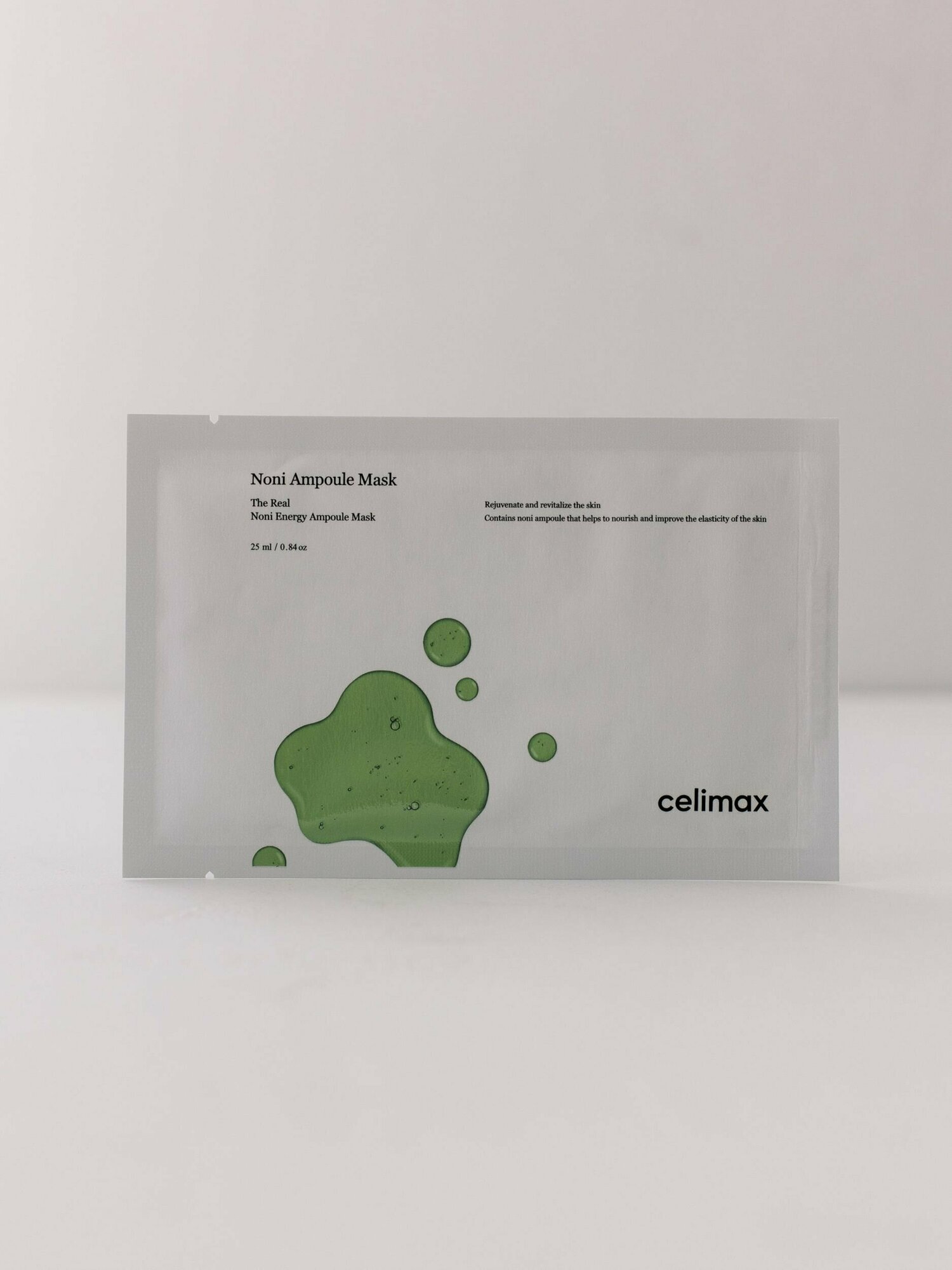 CELIMAX Тканевая маска, пропитанная ампульной эссенцией с экстрактомEnergy Ampoule Mask 25ml 25 мл - фото №11