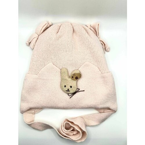 фото Шапка , размер 52/54, розовый нет бренда